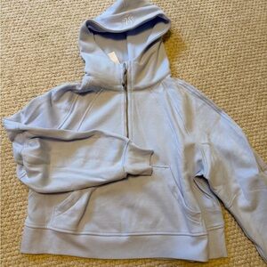 Lululemon Athletica Light Blue Zip-Up Hoodie